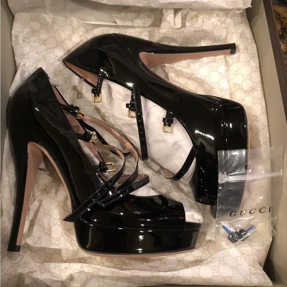 PRICE DROP 🚨 Size 38 Lizbeth Gucci Heels - Picture 5 of 13